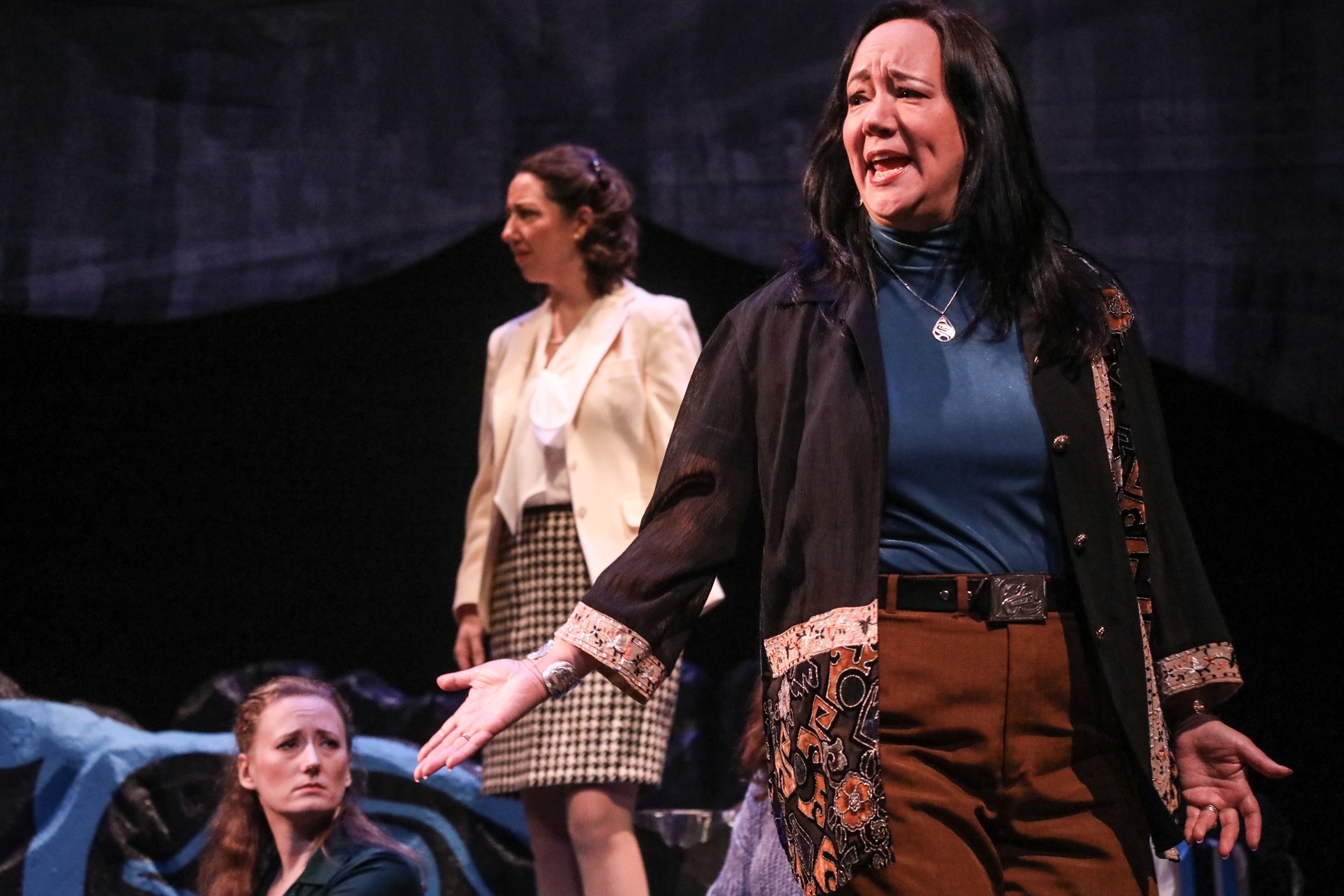 Marion Newman in Missing, by Brian Current and Marie Clements, at Anchorage Opera in 2023 (photo: Kathleen Behnke)