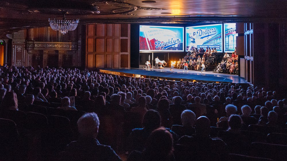 An audience at Pittsburgh Opera’s 2017 world-premiere run of The Summer King, by Daniel Sonenberg, Daniel Nester and Mark Campbell