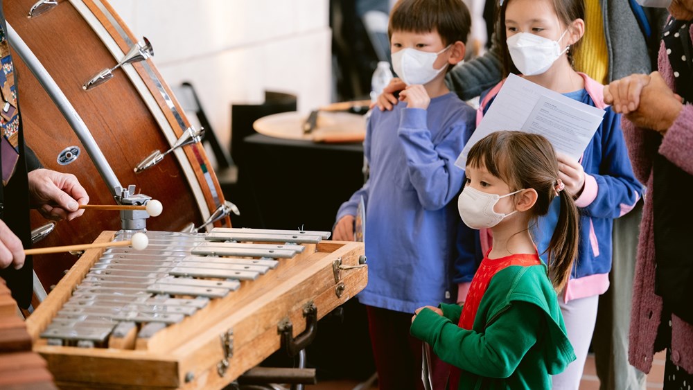 A musical demonstration at San Francisco Opera (photo: Kristen Loken)