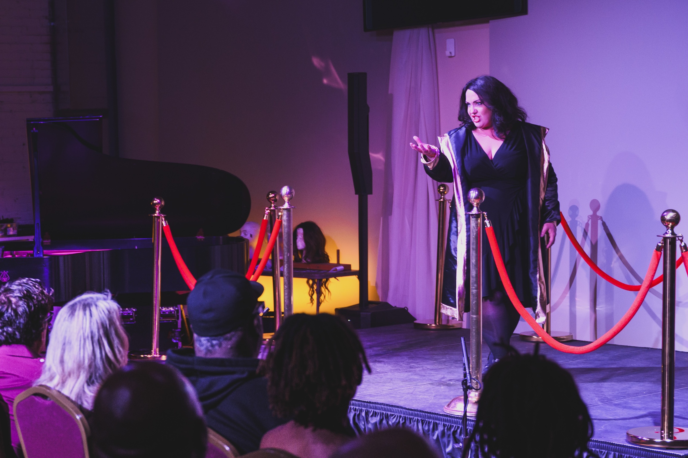 Company Artist Toni Marie Palmertree in OperaDelaware’s 2025 OperaDEathmatch (photo: Moonloop Photography)