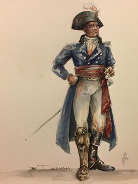 A costume design for The Flying Dutchman