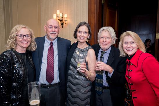 Carole Yaley, Andrew Ritz, Karen Ritz, Don Roth, and Laurie Nelson Randlett (photo: Jeff Reeder)