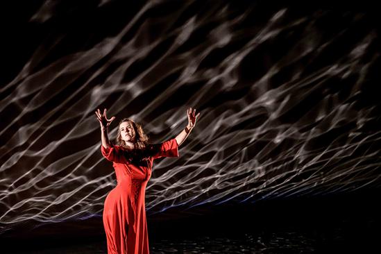 Beth Morrison Projects’ production of Magdalene at the REDCAT in Los Angeles. Pictured: Ariana Daub (photo: Gema Galiana)