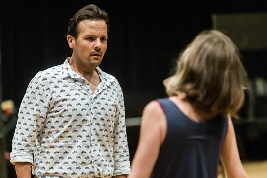 Breaking the Waves in rehearsal