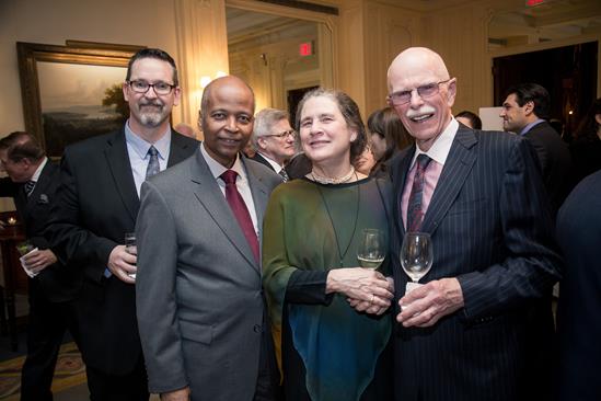 Ned Canty, Wayne S. Brown, and Cynthia du Pont Tobias and Terrence Tobias