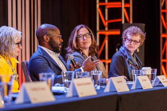 A panel at Opera Conference 2023 in Pittsburgh, PA (photo: David Bachman Photography)