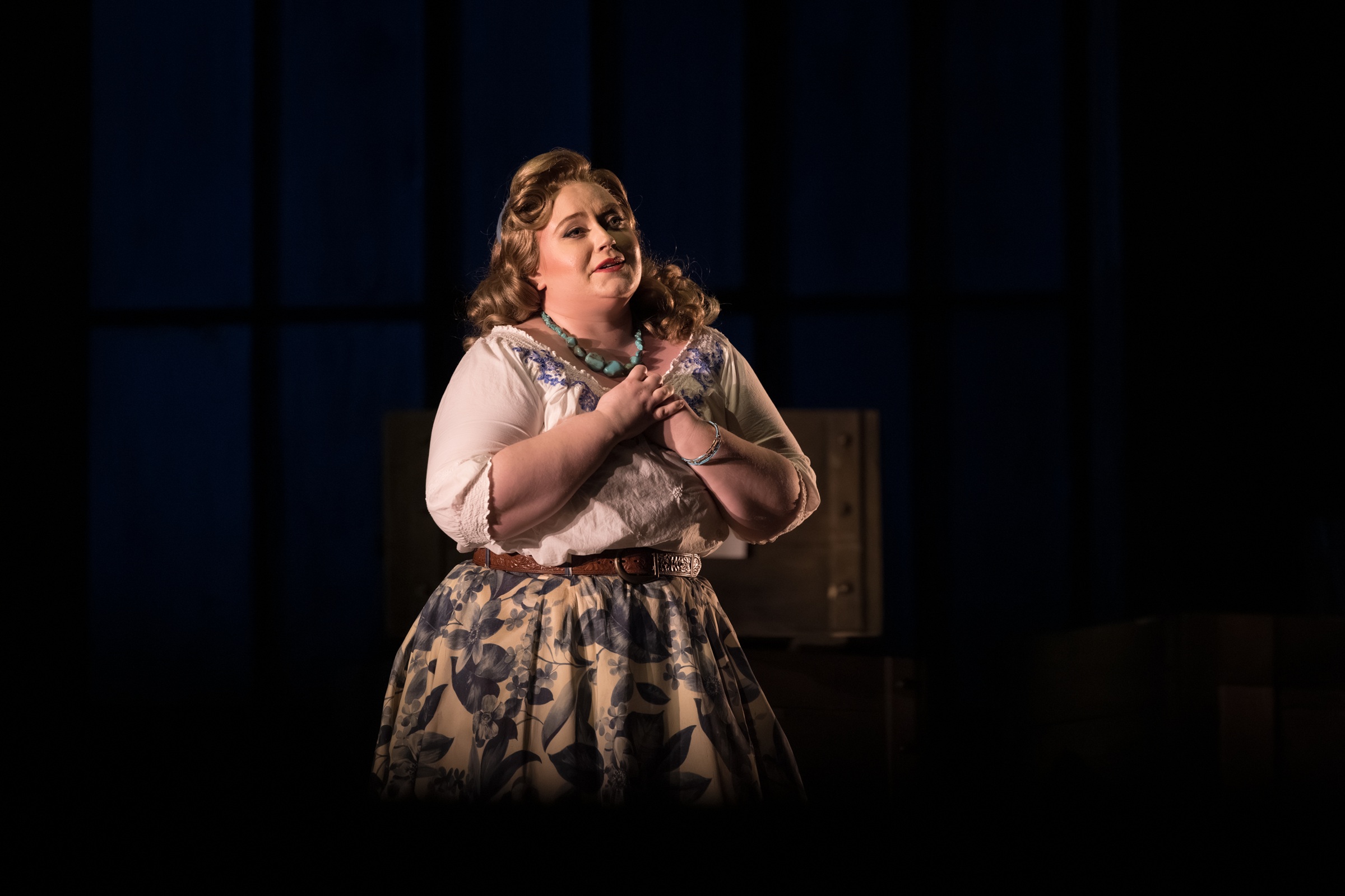 Kathleen O’Mara as Micaëla in Carmen at Seattle Opera in spring 2026 (photo: Sunny Martini)