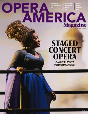 On the cover: Melody Wilson in Das Rheingold at Seattle Opera in 2023 (photo: Sunny Martini)