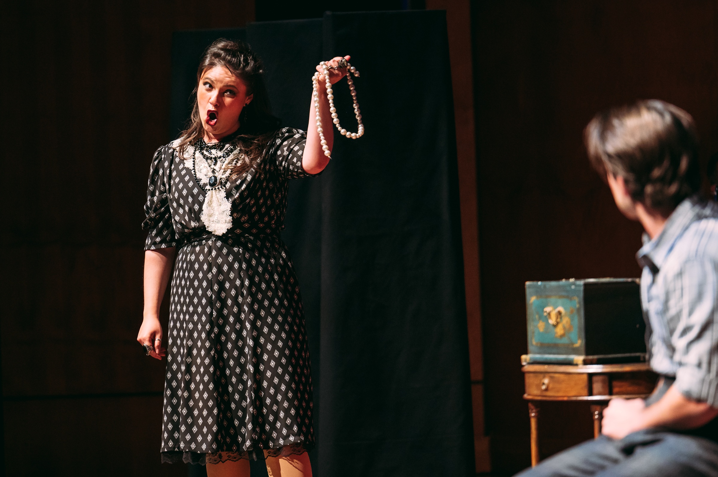 Camila Montefusco in The Medium with the Orchestre classique de Montréal in 2024 (photo: Tam Photography)