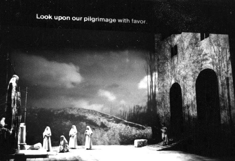 Seattle Opera’s first use of supertitles, in its 1984 Tannhäuser