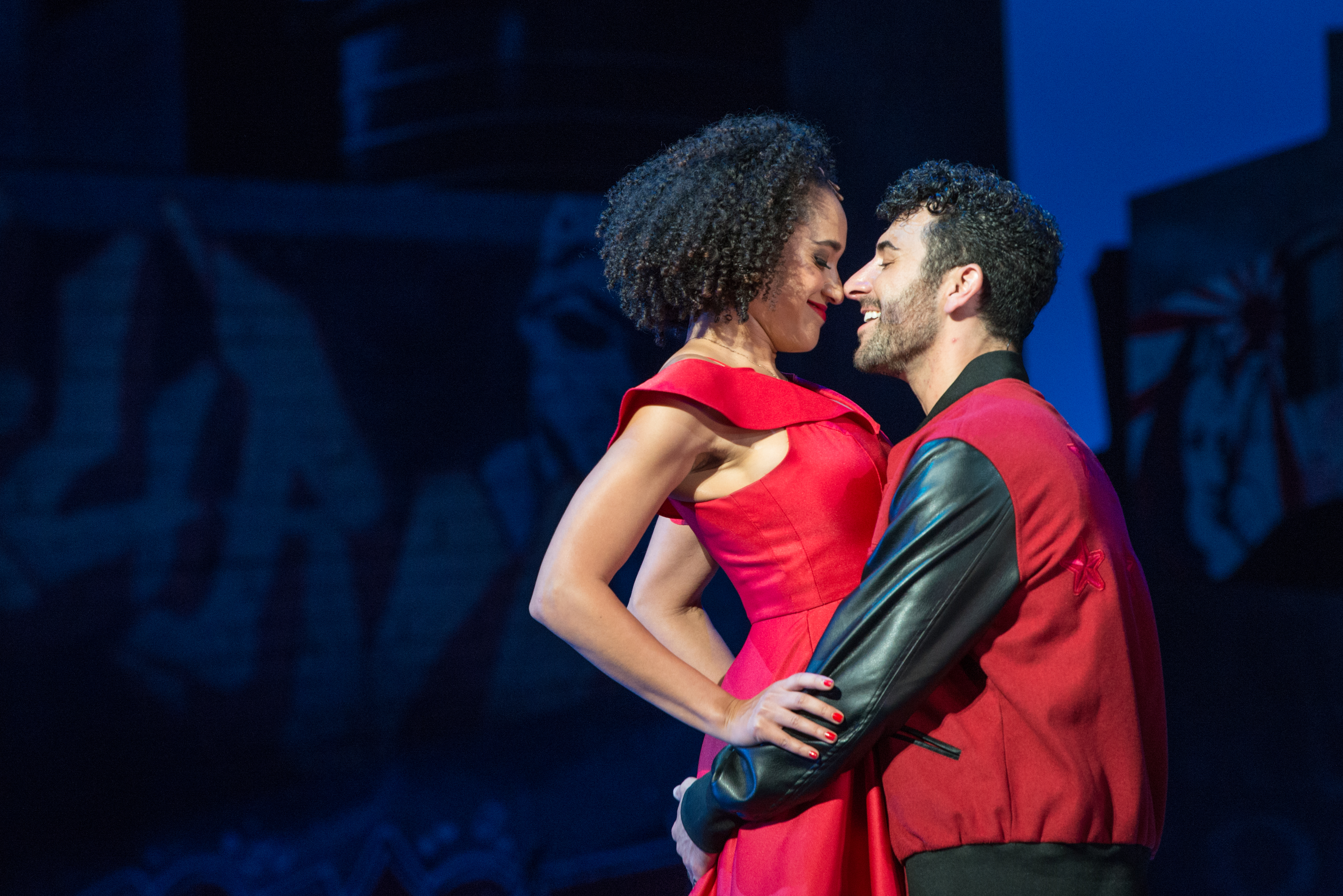 Gabrielle McClinton and DJ Petrosino in West Side Story at Lyric Opera of Kansas City