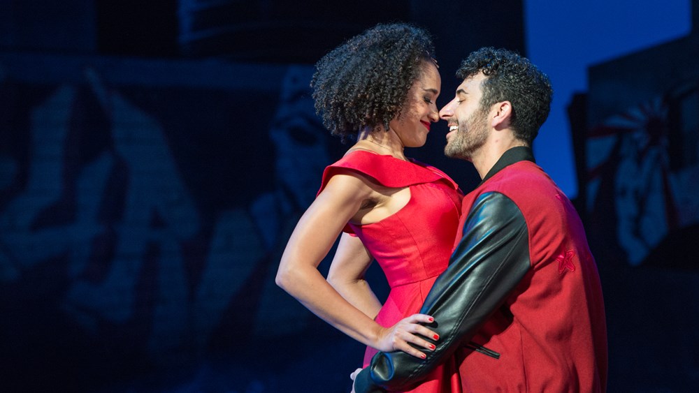 Gabrielle McClinton and DJ Petrosino in West Side Story at Lyric Opera of Kansas City