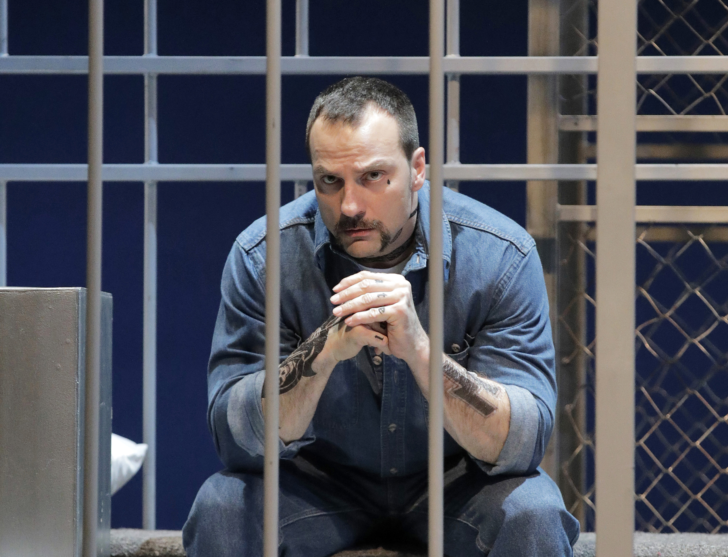 David Adam Moore as Joseph De Rocher at Lyric Opera of Kansas City