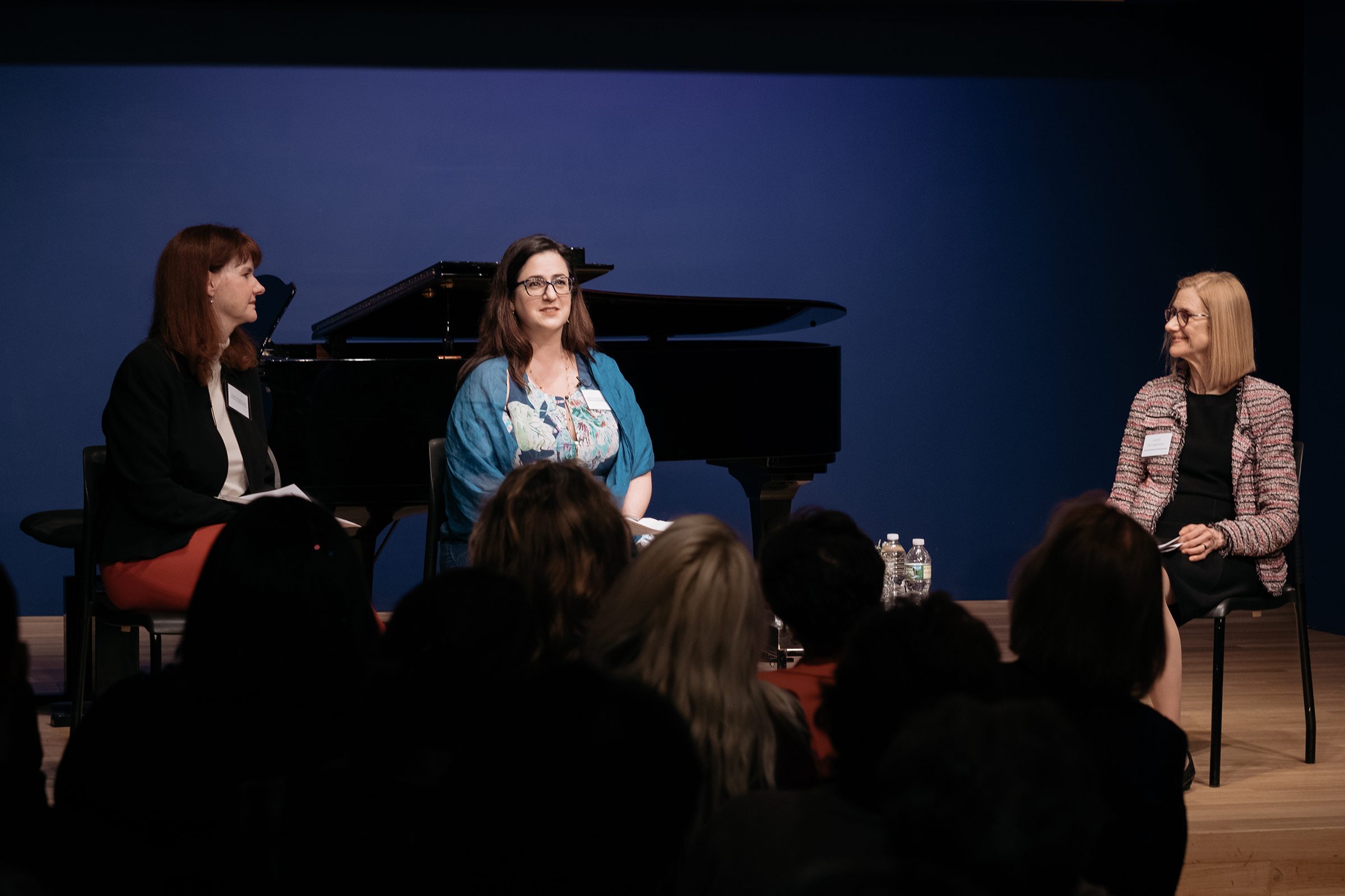 Stacy Brightman, Mitra Sadeghpour and Astrid Baumgardner at OPERA America’s Backstage Brunch