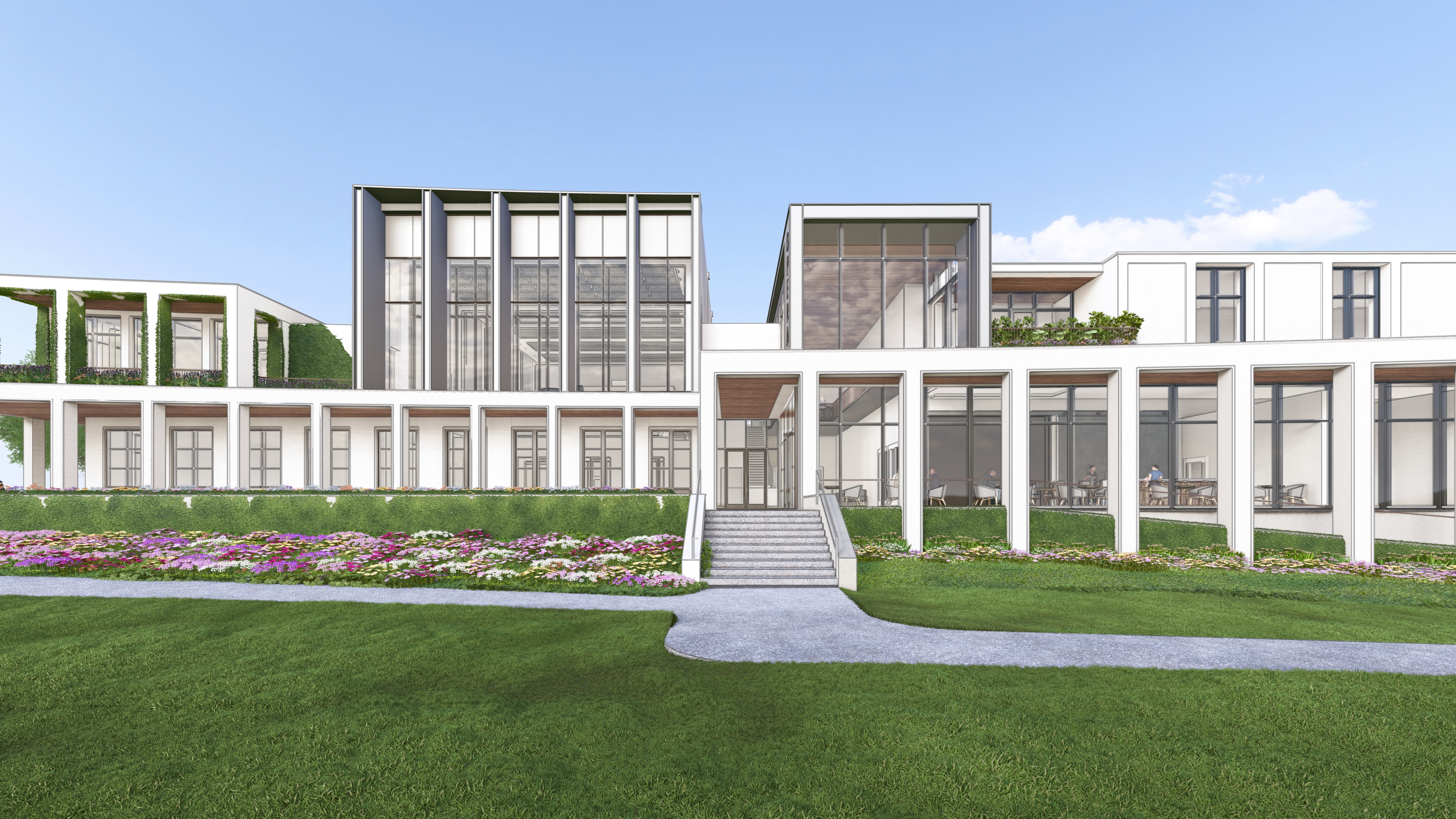 A digital rendering of The Atlanta Opera’s new headquarters, the Molly Blank Center for Opera, expected to open in 2027 (image: Post Loyal/Courtesy of The Atlanta Opera)