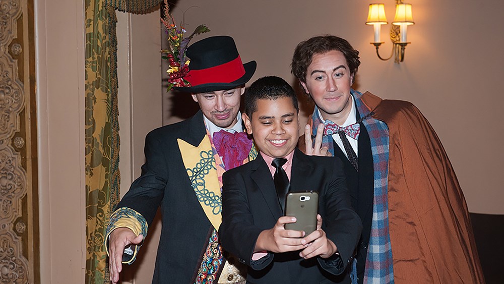 A student dress rehearsal of La bohème at Opera Omaha